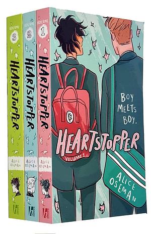 Heartstopper Series A Graphic Novel - Volume 1-3 Books Collection Set by Alice Oseman, Alice Oseman