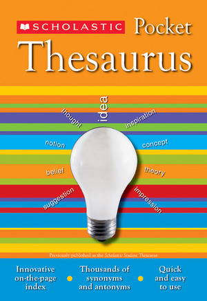 Scholastic Pocket Thesaurus by John Bollard