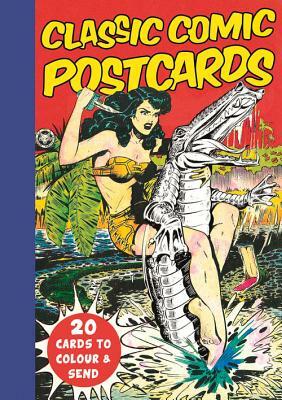 Classic Comic Postcards: 20 Cards to Colour & Send by Michael O'Mara Books