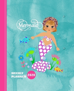 Baby Mermaid: Diary Weekly Spreads January to December by Shayley Stationery Books