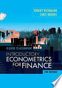 R Guide for Introductory Econometrics for Finance by Chris Brooks