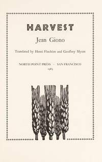 Harvest by Jean Giono