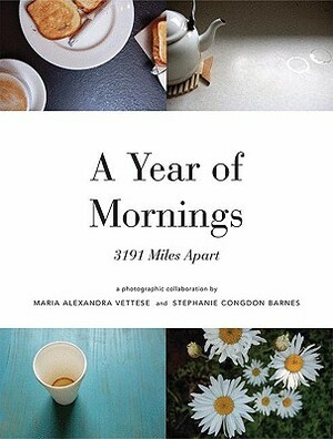 A Year of Mornings: 3191 Miles Apart by Stephanie Congdon Barnes, Maria Vettese