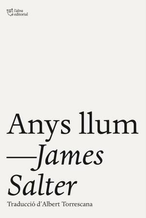 Anys llum by Peter Verstegen, James Salter