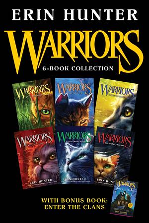 Warriors 6-Book Collection with Bonus Book: Enter the Clans: Books 1-6 Plus Enter the Clans by Erin Hunter