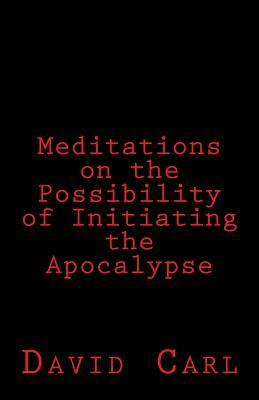 Meditation on the Possibility of Initiating the Apocalypse by David Carl