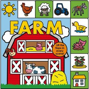 Lift-The-Flap Tab: Farm by Roger Priddy