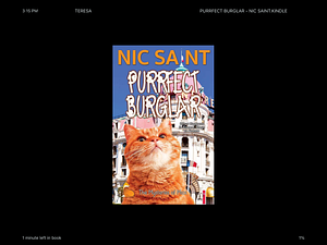 Purrfect Burgler by Nic Saint