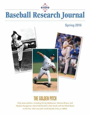 Baseball Research Journal (BRJ), Volume 45 #1 by Society for American Baseball Research