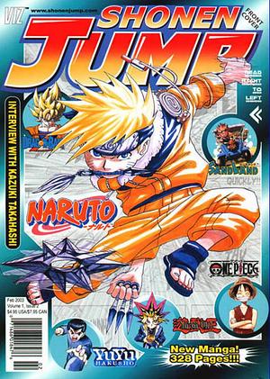 Shonen Jump February 2003, Vol. 1, Issue 2 by Eiichiro Oda, Kazuki Takahashi, Akira Toriyama, Masashi Kishimoto, Yoshihiro Togashi