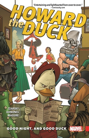 Howard the Duck, Volume 2: Good Night, and Good Duck by Chip Zdarsky