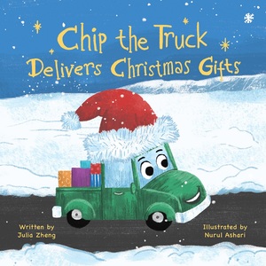 Chip Delivers Christmas Gifts by Julia Zheng