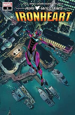 Ironheart (2018-) #3 by Geoffrey Beaulieu, Luciano Vecchio, Eve L. Ewing, Amy Reeder