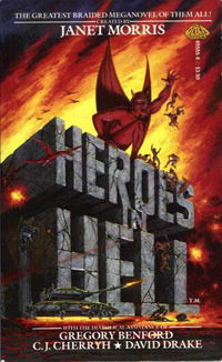 Heroes in Hell by Nancy Asire, Gregory Benford, Chris Morris, C.J. Cherryh, Janet E. Morris