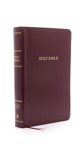 KJV, Reference Bible, Personal Size Giant Print, Leather-Look, Black, Red Letter, Comfort Print: Holy Bible, King James Version by Zondervan