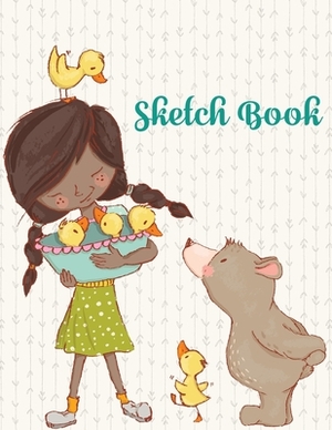 Sketch Book: For young children / kids drawing doodling writing by Jean Walker