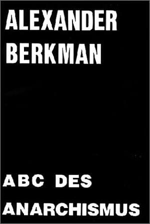 ABC des Anarchismus by Alexander Berkman