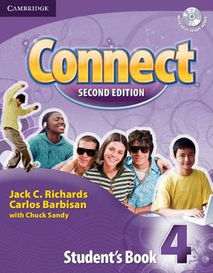 Connect 4 Student's Book with Self-Study Audio CD by Chuck Sandy, Carlos Barbisan, Jack C. Richards