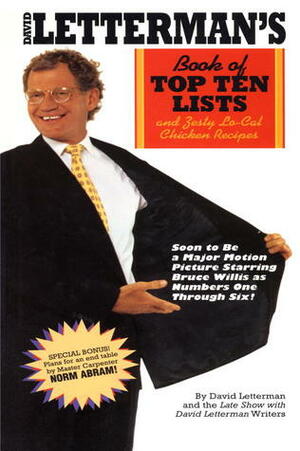 David Letterman's Book of Top Ten Lists: and Zesty Lo-Cal Chicken Recipes by David Letterman Writers