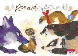 Le renard et le petit tanuki by Mi Tagawa