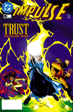 Impulse #15 by Wayne Faucher, Mark Waid, Anthony Williams