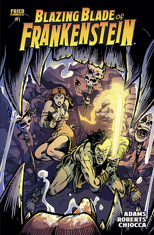 Blazing Blade of Frankenstein by Clay Adams