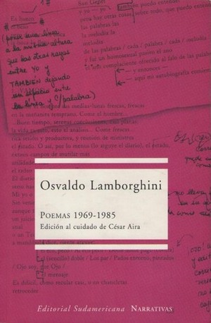 Poemas, 1969-1985 by César Aira, Osvaldo Lamborghini