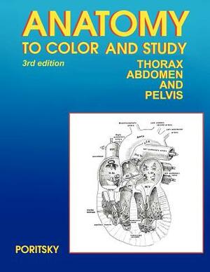 Anatomy to Color and Study Thorax Third Edition by Ray Poritsky