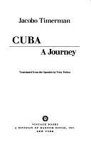 Cuba: A Journey by Jacobo Timerman