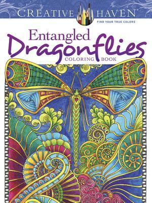 Creative Haven Entangled Dragonflies Coloring Book by Angela Porter