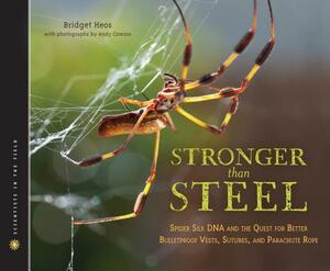 Stronger Than Steel: Spider Silk DNA and the Quest for Better Bulletproof Vests, Sutures, and Parachute Rope by Bridget Heos