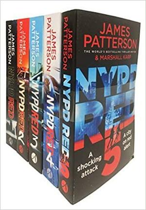 James Patterson NYPD Red Collection 4 Books Set by Marshall Karp, James Patterson