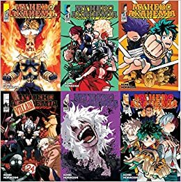 My Hero Academia Volume 21-26 Collection 6 Books Set - Series 5 by Kōhei Horikoshi, Kōhei Horikoshi