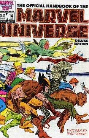 Essential Official Handbook of the Marvel Universe - Deluxe Edition, Vol. 3 by Dave Cockrum, Mark Gruenwald, Bob Layton, John Byrne, Eliot R. Brown, Peter Sanderson