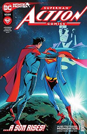Action Comics #1029 by Ande Parks, Michael Avon Oeming, Eric Gapstur, Michael Conrad, Phil Hester, Phillip Kennedy Johnson, Hi-Fi, Becky Cloonan, Mikel Janín