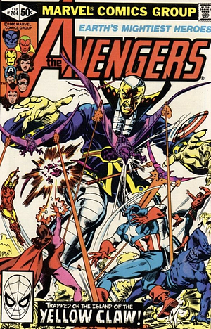 Avengers (1963) #204 by Jim Shooter, David Michelinie, Bob Budiansky