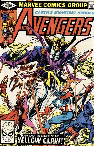 Avengers (1963) #204 by Bob Budiansky, Jim Shooter, David Michelinie