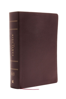 The King James Study Bible, Bonded Leather, Burgundy, Full-Color Edition by Thomas Nelson