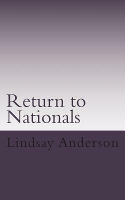 Return to Nationals: A Lyndsey Kelley Novel by Lindsay Anderson