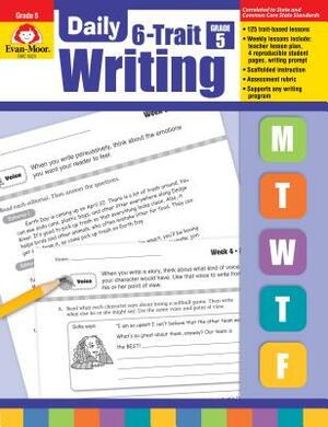 Daily 6-Trait Writing Grade 5 by Evan-Moor Educational Publishers