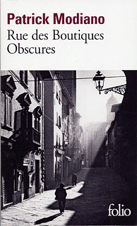 Rue des boutiques obscures. english. spoken word by Patrick Modiano