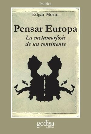 Pensar Europa by Edgar Morin