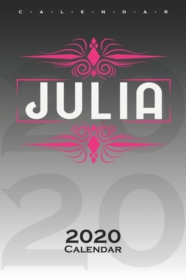 Romeo and Julia "Julia" Calendar 2020: Annual Calendar for Couples and best friends by Partner de Calendar 2020