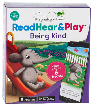 Read Hear & Play: Being Kind (6 Book Set & Downloadable Apps!) by Nicole Sulgit, Little Grasshopper Books