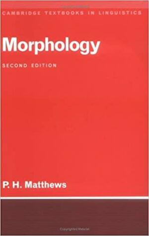 Morphology by P.H. Matthews