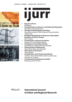 International Journal of Urban and Regional Research, Volume 44, Issue 1 by 