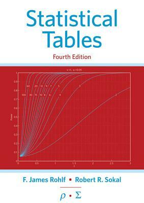 Statistical Tables by Robert R. Sokal, F. James Rohlf
