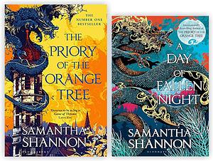 The Roots of Chaos Series by Samantha Shannon [The Priory of the Orange Tree & A Day of Fallen Night] by Samantha Shannon