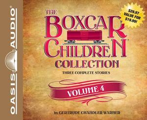 The Boxcar Children Collection Volume 4 (Library Edition): Schoolhouse Mystery, Caboose Mystery, Houseboat Mystery by Gertrude Chandler Warner