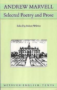 Andrew Marvell: Selected Poetry and Prose by Andrew Marvell